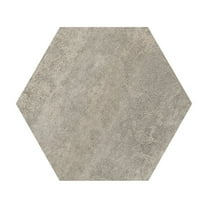 Achim Floor Galore 9" x 10.4" 2.5mm Peel & Stick Hexagon Vinyl Floor Tiles, 20 Tiles/10 sq. ft., Graphite