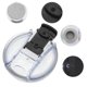 thumbnail image 3 of Ofertas Únicas 1 Pc Tapa de Vaso Duradera para Oficina Blanco Negro Plástico, 3 of 5