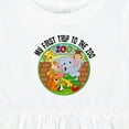 thumbnail image 4 of Inktastic First Trip to the Zoo Girls Baby Dress, 4 of 5