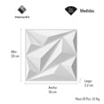 thumbnail image 3 of Panel Decorativo 3d Impermeable Interiorart 5m² Triangular, 3 of 7