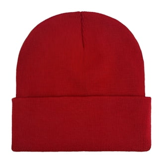 Gelante Lightweight Adult Beanie Hat - Classic Knit Cuffed Plain