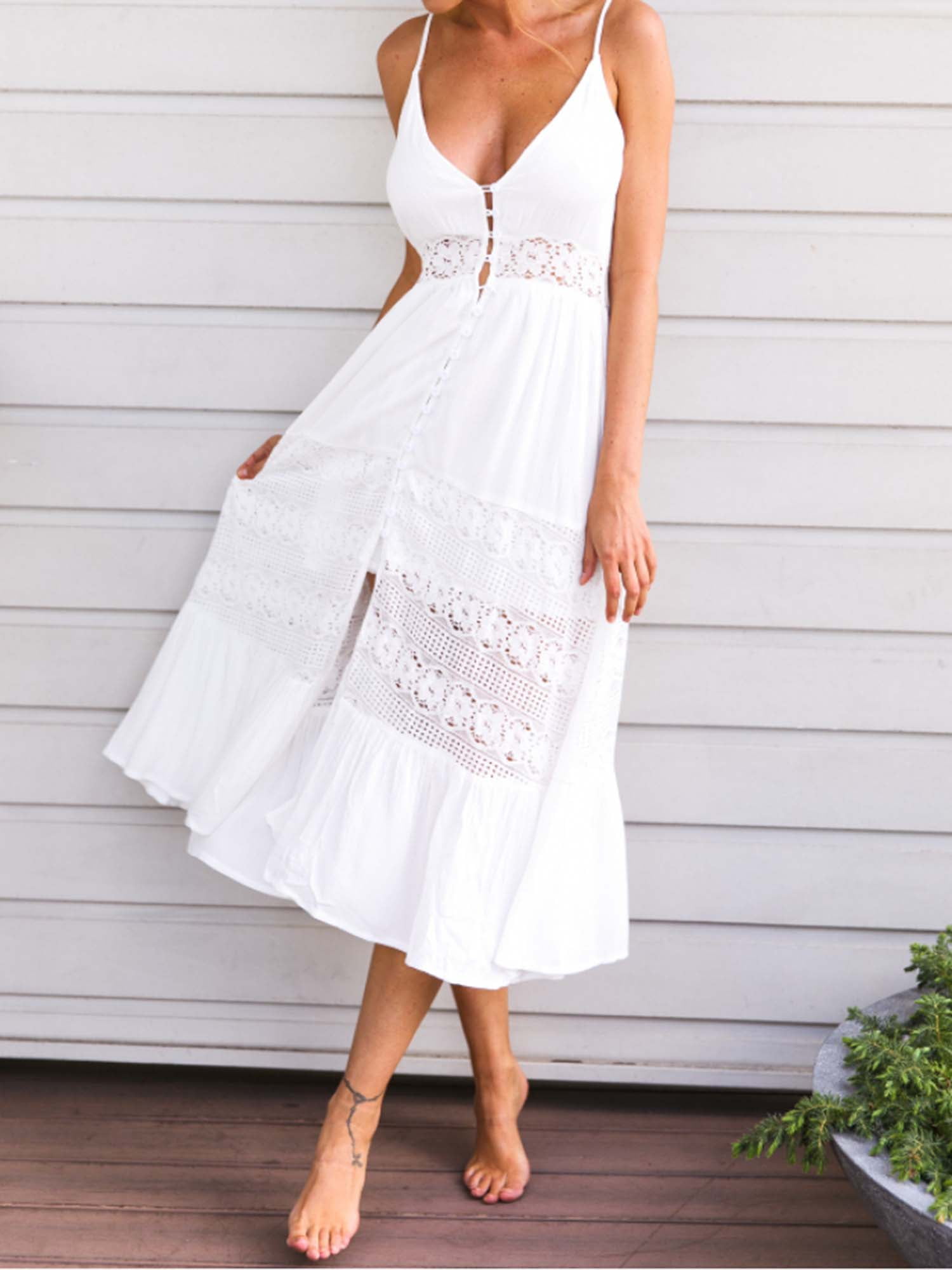 womens strappy summer dresses