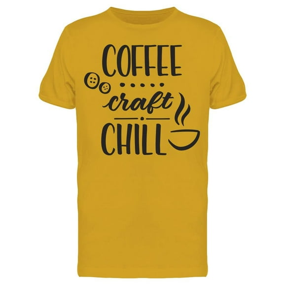 Coffee Craft Chill T-Shirt Men -Image by Shutterstock, Male Large