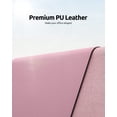 thumbnail image 2 of Protector de escritorio YSagi Leather Pale Malva 80x40 cm para oficina, 2 of 9