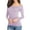 Purple, variant on Lovskoo Women's 2024 Off Shoulder Tops T-Shirt Slim Long Sleeves Spring Fall Stretchy Shirts Blouses Top Black