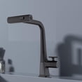 thumbnail image 2 of Izzovium Matte Black Kitchen Faucet with Temperature Display, 15.75" Pull Down Sprayer, 3.8L/min Waterfall Flow, 3 Modes (Stream/Spray/Rain), Single Handle for Modern Sink, 2 of 8