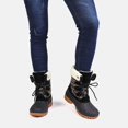 thumbnail image 7 of TEAHOO X STQ Winter Snow Boots for Women Cold Weather Duck Boots All Black 8, 7 of 7