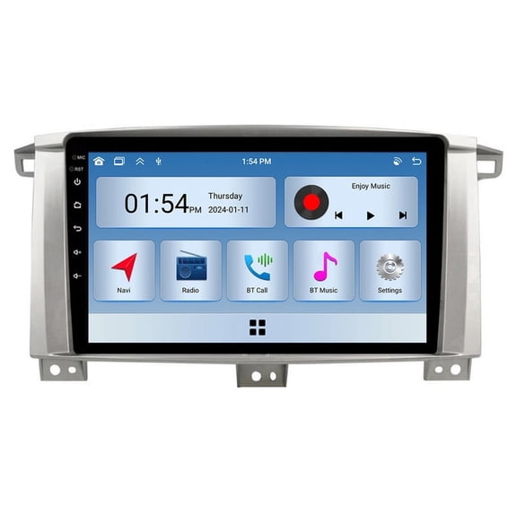 RoverOne 6 128G Android Car Stereo Bluetooth Carplay GPS for Toyota Land Cruiser LC 100 2002-2007