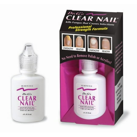 Dr. G's Clear Nail Anti-fungal Treatment, 0.6 Oz (Best Nail Infection Treatment Uk)