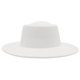 thumbnail image 1 of Sombrero francés negro para mujer, cinta de banquete, Fedora superior plana, sombreros de fieltro de Jazz de lana para mujer, sombreros de vestir de ala ancha elegantes, invierno y otoño, 1 of 4
