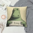 thumbnail image 2 of Nawypu  Kids Animals Throw Pillow Covers Giraffe Lion Zebra Crocodile Pillows Soft Cushion Covers for Baby Room Kids Bedroom Decor, 2 of 5