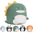 thumbnail image 1 of Almohada abrazable de felpa de unicornio suave, peluches de animales de peluche lindos, juguetes de peluche para niños, juguetes de peluche para cumpleaños, San Valentín, Navidad, 1 of 5