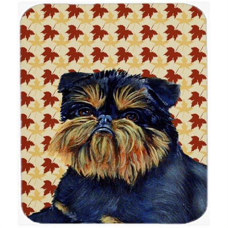 Brussels Griffon Fall Leaves Portrait Mouse Pad  Hot Pad or Trivet price history on PriceWatchPro