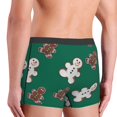 thumbnail image 5 of Disketp Gingerbread Snowman Cookies Men'S Boxer Briefs,Soft And Breathable Cotton Underwear With Comfortflex Waistband, 5 of 9