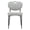 Gray, variant on Leumius Dining Chairs Set of 2, Premium Leather Upholstered Dining Room Chairs, High-Resilience Sponge Padding, Metal Legs with Spray Coating Finish for Dining Room Living Room Gray