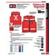 thumbnail image 2 of Chaleco Rojo Urrea Talla Extra Grande USCH13, 2 of 3