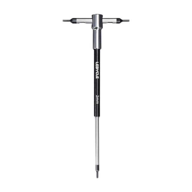 T manejar llave hexadera Allen llave liviana para reparación de hogar suministros profesionales antislip herramienta de reparación de bicicletas 2 mm