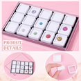 thumbnail image 4 of 15 Slot Gemstones Display Box withAcrylic Construction and Sponge Lining for Jewelry Showcases and Craft Tables, 4 of 4