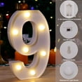 thumbnail image 3 of Asisol LED Marquee Sign Light Up Letters, 26 Alphabet Light Up Letters Sign, Battery Powered LED Letter Lights for Wedding Birthday Party Valentine's Day Christmas Home Decor, 3 of 7