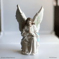 thumbnail image 2 of Guardian Angel Resin Statue - 10 in. tall Catholic Figurine, 2 of 5