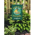 thumbnail image 3 of Printtoo Dark Teal Green Welcome To Our Campsite Outdoor Personalized Camping Flags For Campers Double SidedFlagCampsiteFlagOutdoor Garden Sign, 3 of 4