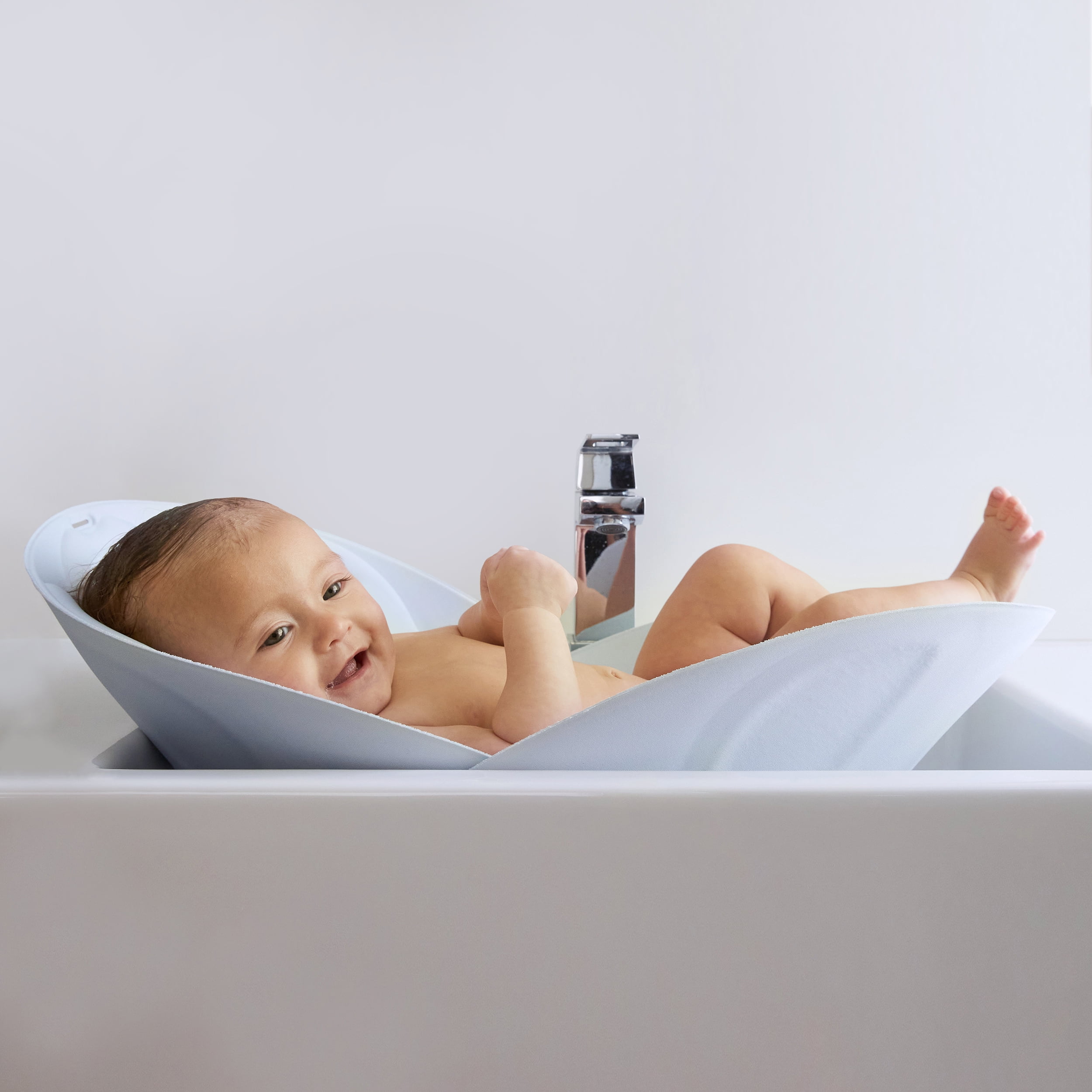 Baby Bathtime Teddy Comfort Soft Support Bath Sponge Mat Toddler Newborn Nonslip 