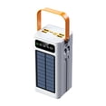 thumbnail image 1 of Solar Battery Pack 50mAh Portable External Charger Multiple Protection Lightweight Rugged for Hiking Backpacking Camping Outdoor Travel, 1 of 5
