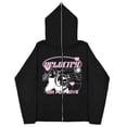 thumbnail image 1 of Sudaderas de chica oscura europea y americana para hombres y mujeres, sudaderas con capucha góticas para parejas, sudadera de Cremallera larga de talla grande Harajuku 2023, 1 of 5