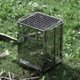 thumbnail image 3 of horno al aire libre Estufa de leña plegable Kit de sierra de alambre de soplado Mini parrilla de barbacoa con bolsa de transporte para mochileros Senderismo Camping Cocina Irfora horno al aire libre, 3 of 7