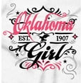 thumbnail image 2 of Oklahoma Fancy Feminine Filigree Women's Graphic T Shirt Tees Brisco Brands S, 2 of 5