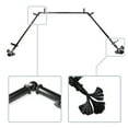 thumbnail image 1 of Ireland 13/16" Bay Window curtain rod 20"-36", 38"-72" - Black,(ABay-72-2), 1 of 4