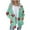 Green, variant on Womens Fleece Lined Jacket with Hood Long Sleeve Jackets Zip Up Coats Heart Printed Casual Stylish Clothes