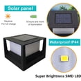 thumbnail image 3 of Toystoory Luz con energía solar Jardín al aire libre Camino Parque Patio Porche Patio Patio Pasarela Césped Valla de pared Lámpara de paisaje Iluminación y accesorios Toystoory HA073309-01, 3 of 6