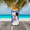 thumbnail image 3 of White Boxer Cooper Winter Snowflakes Ultra Hugger for slim cans, 3 of 6