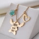 thumbnail image 2 of Collar MIXJOY para mi sobrina Ohana significa Family Stitch Gold, 2 of 6