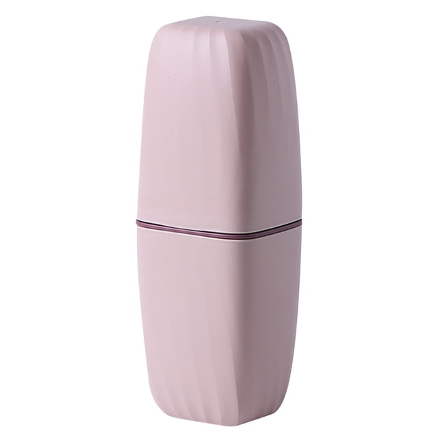 Mistaha Toothpaste Holder Cup Portable Travel Container Electric Case Flosser Storage Organizer Case Dual Mugs Toothpaste Holder