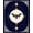 Navy Blue Gold, Pattern 1, variant on ODIKA Moth Shaped Gothic Mystical Tarot Whimsical Round Witchy Motif for Home Office, Gaming Room, Under Desk, Non-Slip Chair-Friendly