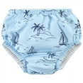 thumbnail image 4 of Hudson Baby Infant and Toddler Boy Swim Diapers, Tropical Leaves, 18-24 Months, 4 of 4