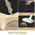 thumbnail image 3 of WANALIT Cat Litter Mat,47" x 30" Large Litter Trapping Mat Keep Floor Clean,Waterproof Pet Pad,Kitten Supplies for Indoor Cats & Dogs,Soft on Paws,Black, 3 of 6