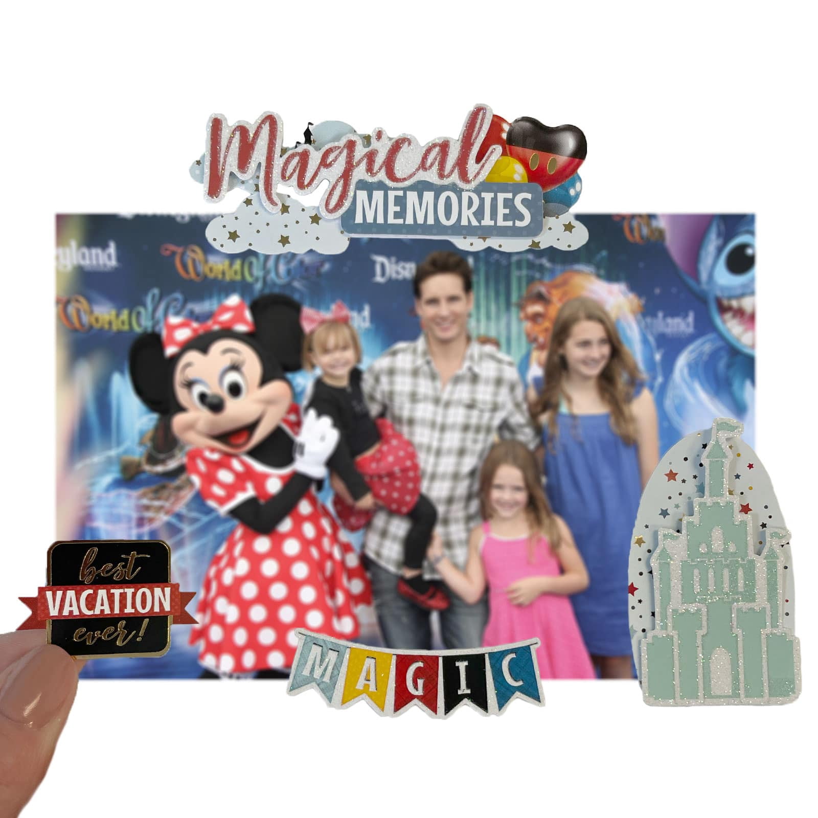 Recollections Magical Memories Stickers, 12 Pack