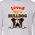thumbnail image 4 of Inktastic English Bulldog Dog Long Sleeve Youth T-Shirt, 4 of 5