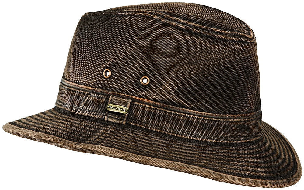 Classic Men's Canvas Safari Hat BLACK M 