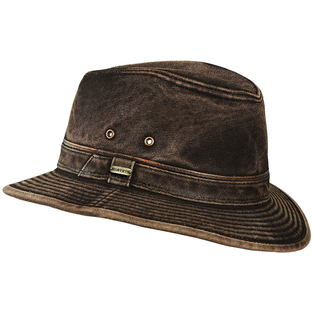 Stetson Classic Men's Canvas Safari Hat BLACK M