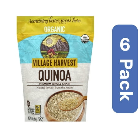 Village Harvest Grain Quinoa 16 oz (Pack of 6)
