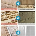 thumbnail image 3 of Travel Jewelry Organizer Case,Transparent Book Ring Binder Jewelry Storage Bag,for Rings, earrings, jewelry storage, travel essentials, 3 of 5