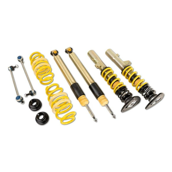 Suspension Techniques Coil Over Shock Absorber 182028080N ST XTA; Adjustable Rebound Valving; Shock Absorbers/Yellow Springs; With Springs/Shock Absorbers/Top Hats/Installation Hardware; Set Of 4