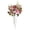 Dark Pink, variant on Artificial Cemetery Flowers, Dark Pink Roses Bouquet with Ground Stake Vase, Weatherproof UV Resistant Realistic Silk Roses, Memorial Flowers for Cemetery Grave Decorations, Outdoor Tombstone Decor