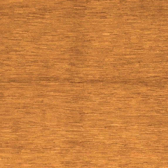 Ahgly Company Indoor Square Abstract Orange Modern Area Rugs, 8' Square