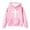Pink, variant on MUXiin Faith Over Fear Hoodie Youth 11-12 Christian Hoodie Sweatshirt Long Sleeve Pullover Tops with Pockets