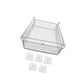 thumbnail image 3 of Estante de almacenamiento debajo del gabinete, debajo de la mesa, caja colgante debajo del escritorio para oficina Blanco, 3 of 9